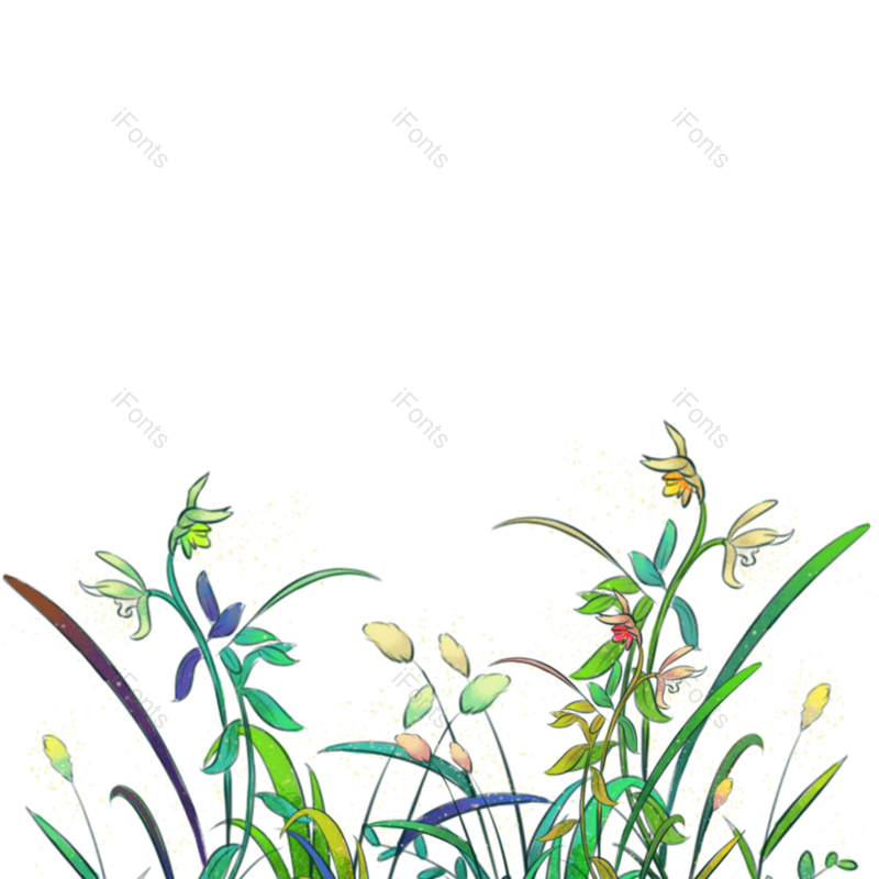 装饰图片,元素元素,素材PNG,小草免抠素材